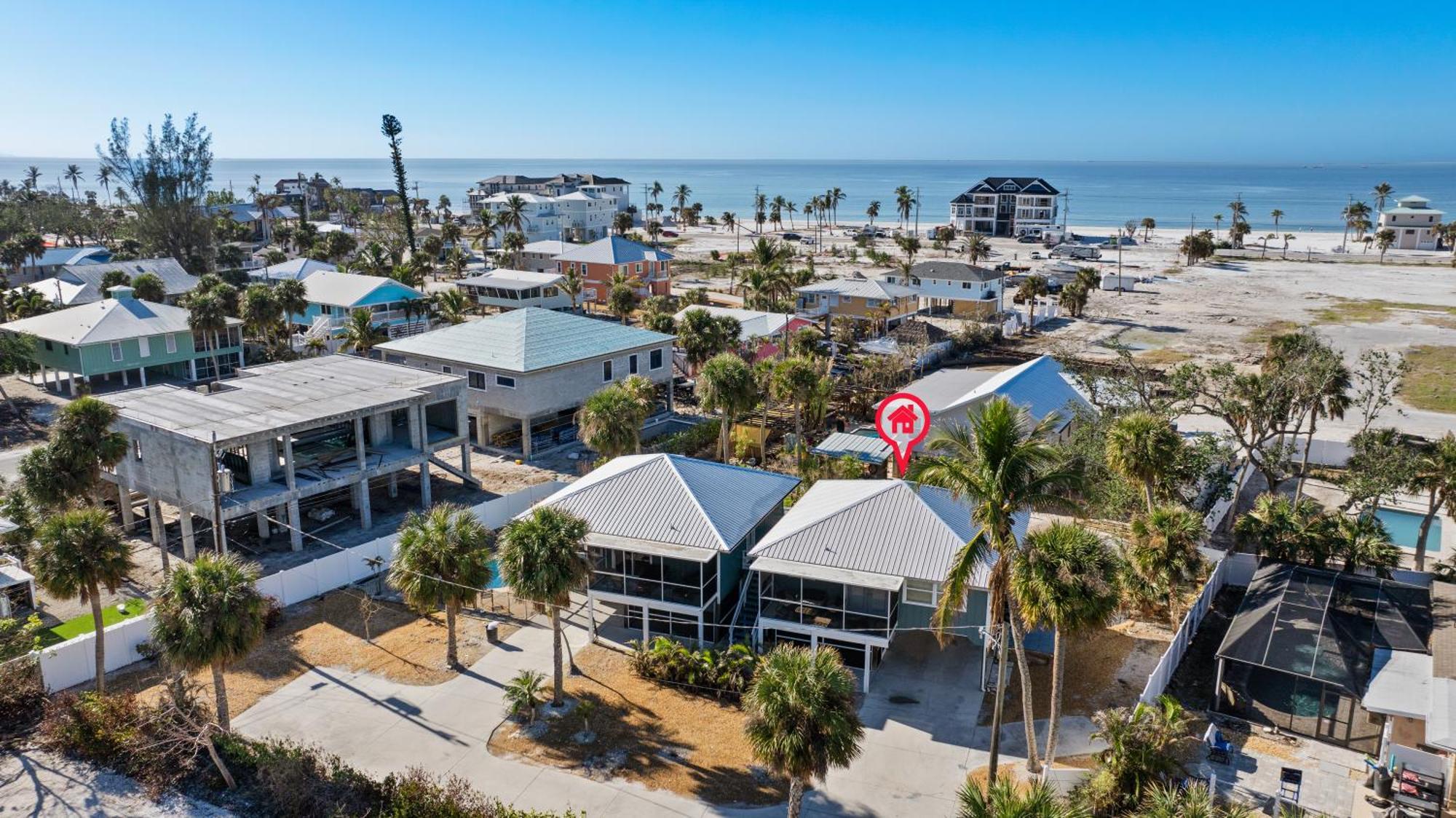 Beach Bungalow 1 By Sun Palace Vacations Fort Myers Beach Bagian luar foto
